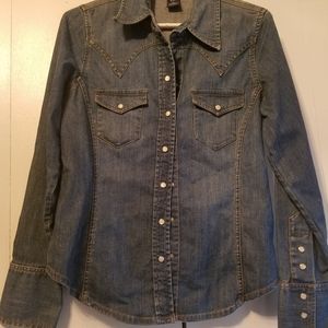 Sexy and Sophisticated Denim Jacket/Top